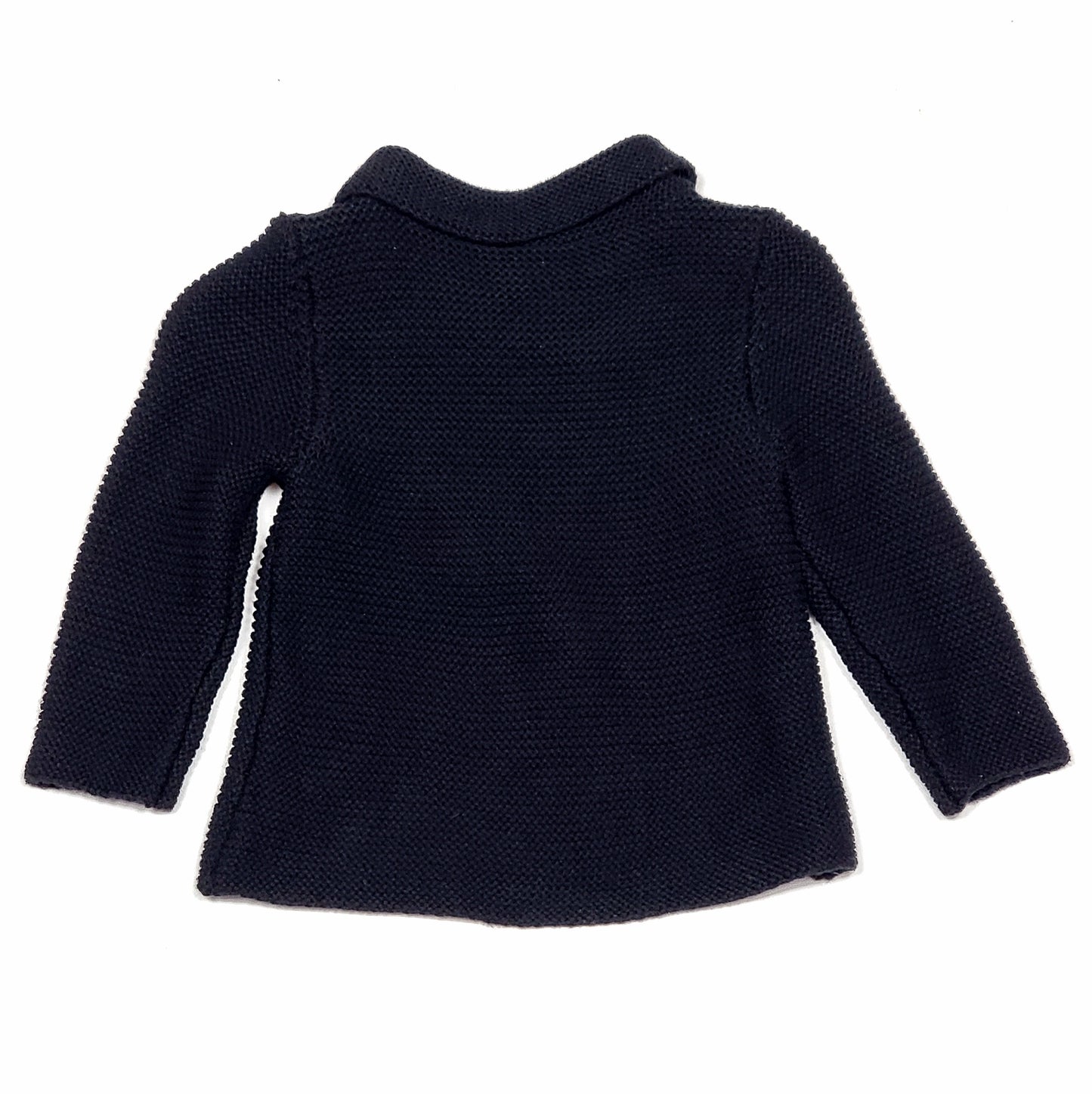 Old Navy Girls Black Cardigan Sweater 6 Months Used View 3