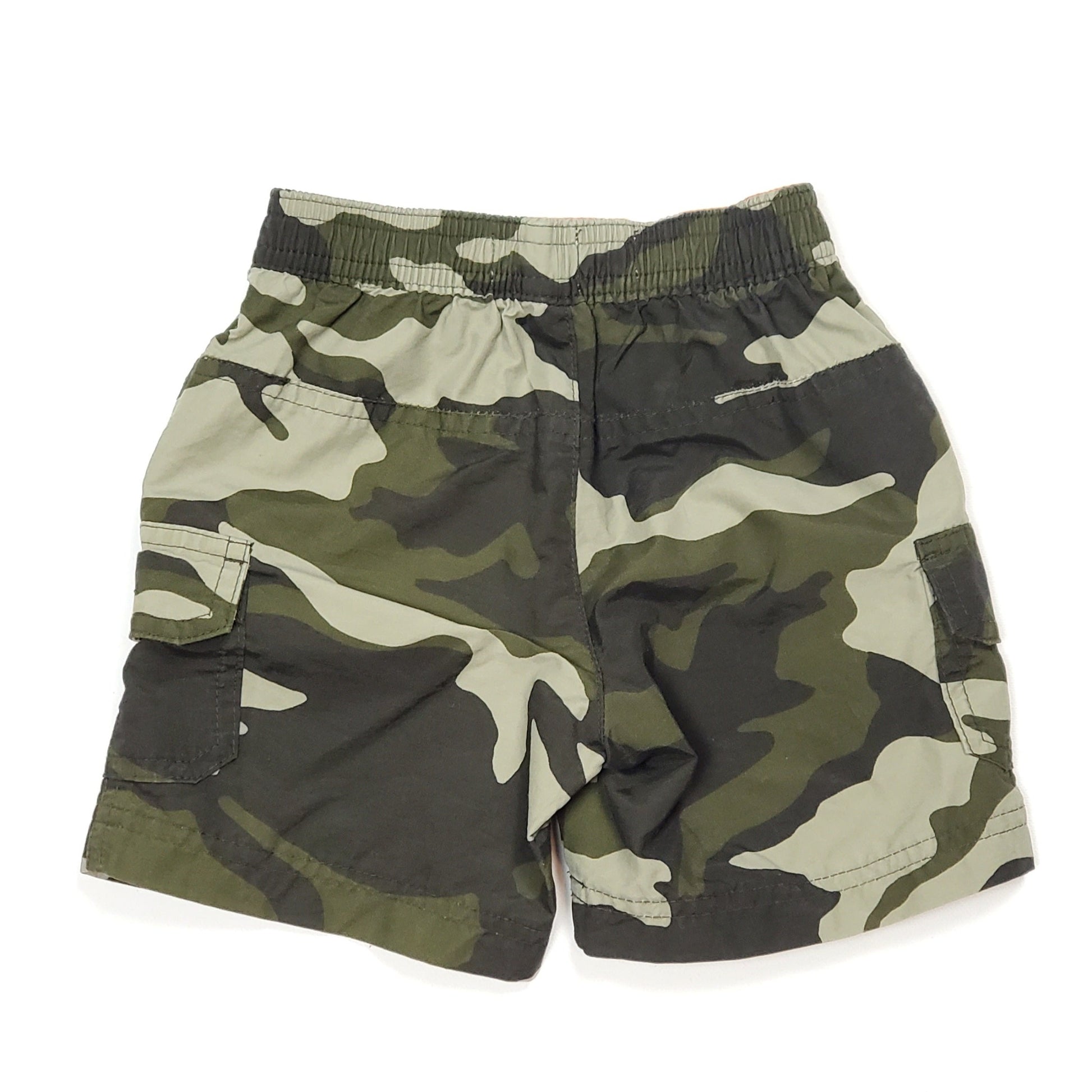 Old Navy Boys Camo Shorts 12M Used View 2