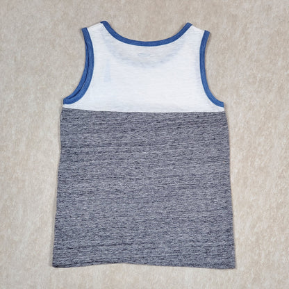 Old Navy Boys Shark Pocket Tank Top 5T Used View 2