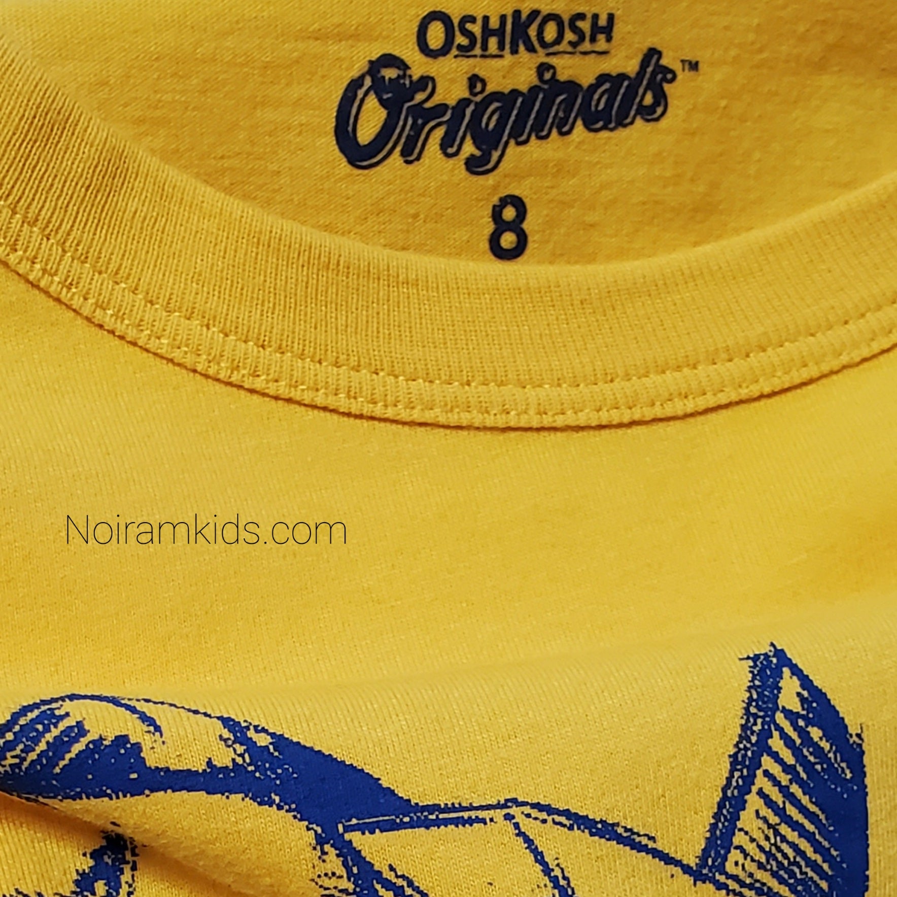Oshkosh Airplane Graphic Boys Shirt Used View 3