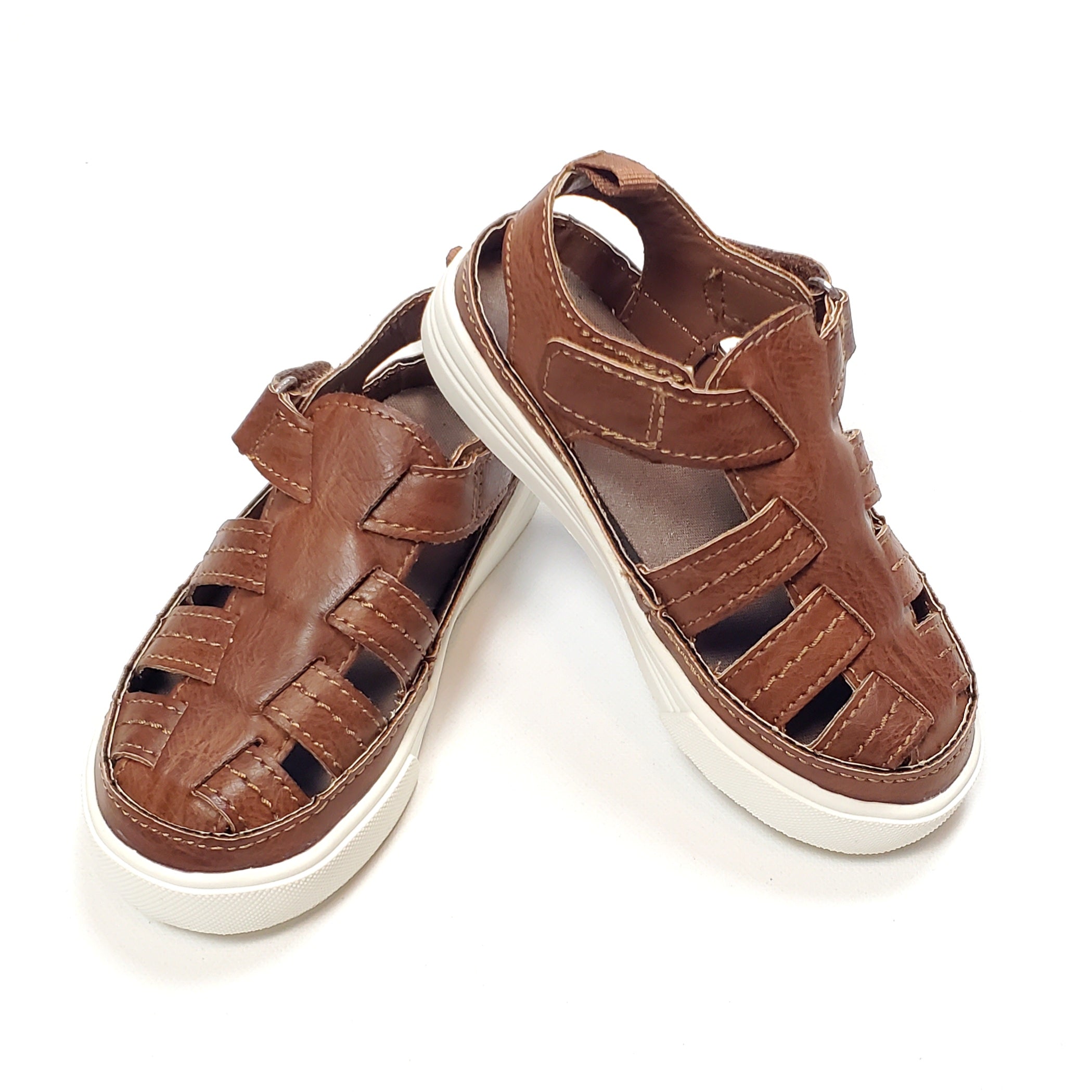 Buy KITTENS Brown Boys Casual Wear Velcro Closure Sandals | Shoppers Stop