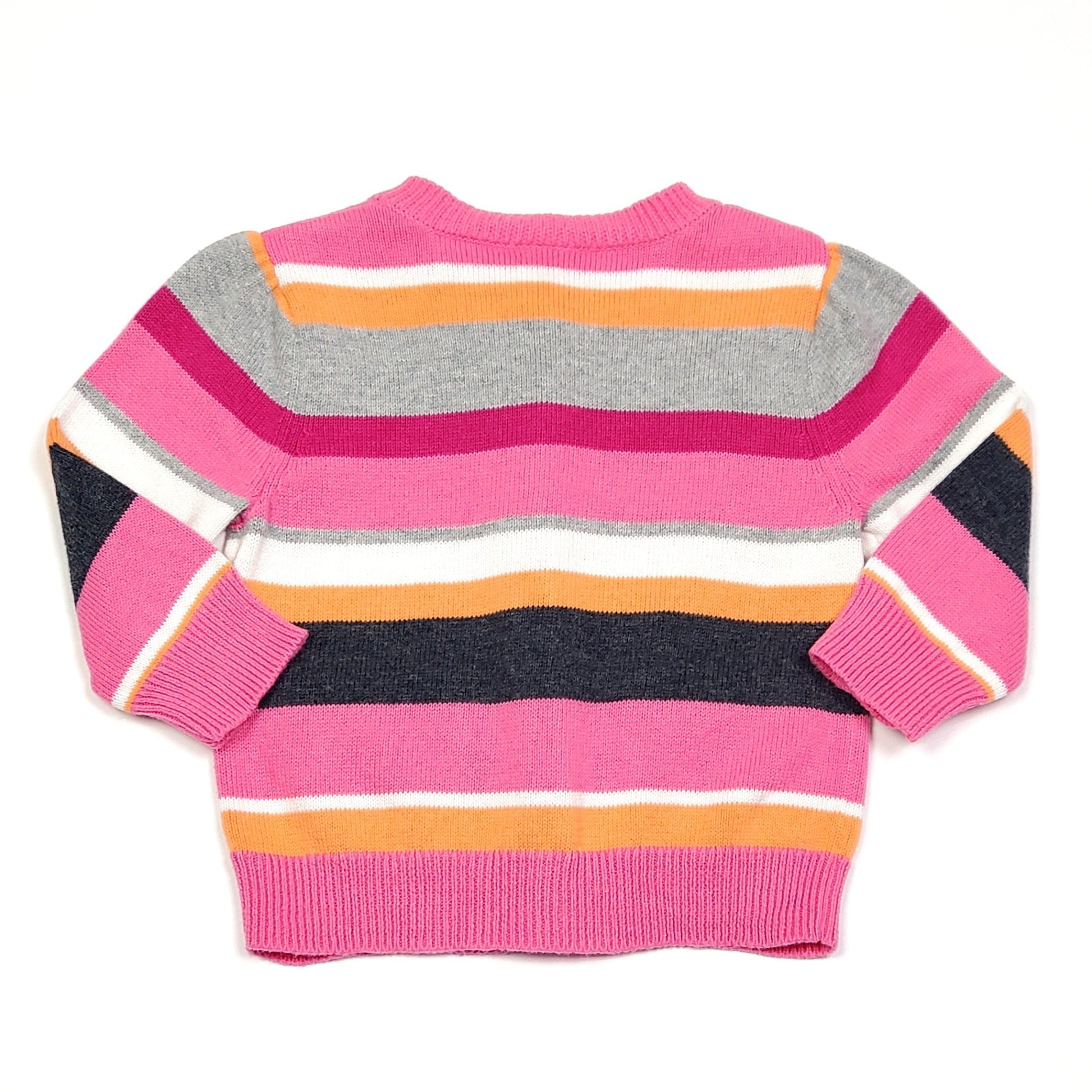 Gymboree Pink Bow Striped Girls Cardigan 6-12M – Noiram Kids Boutique