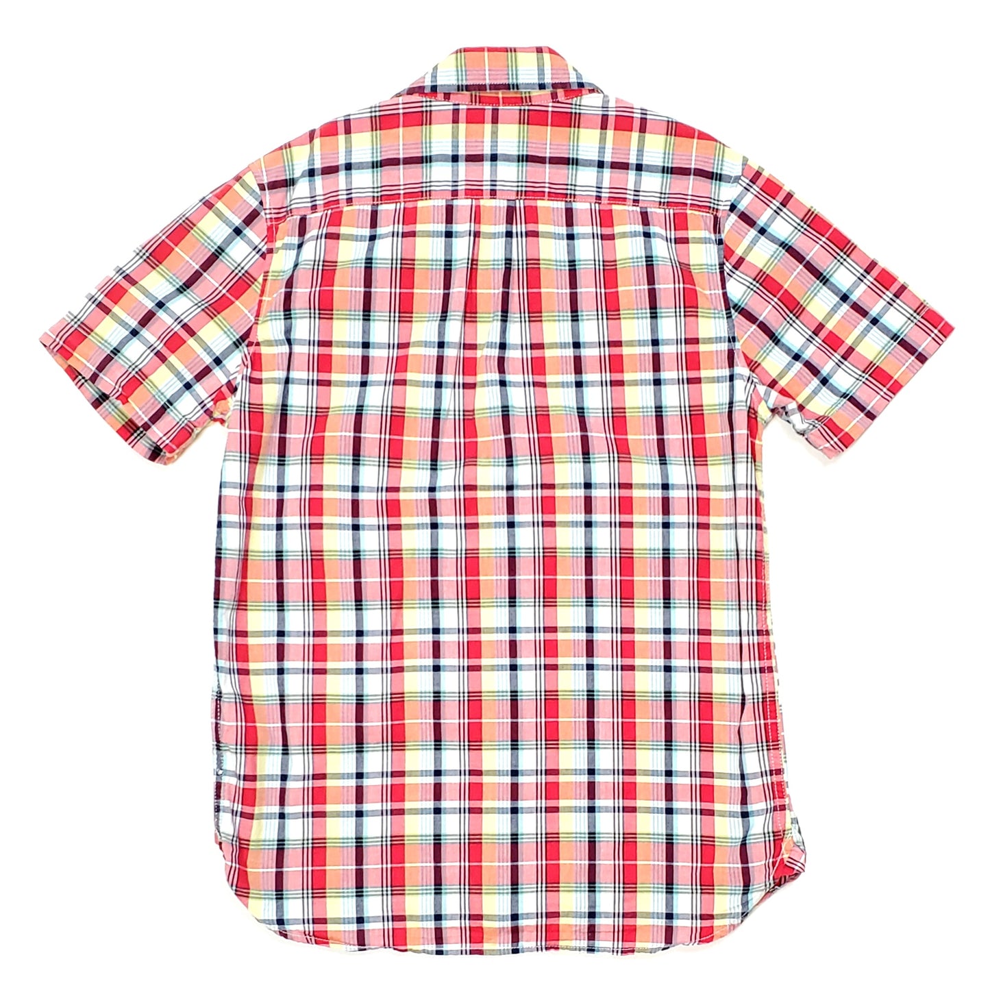 Gap Kids Red Plaid Boys Shirt Size 10 Used View 2