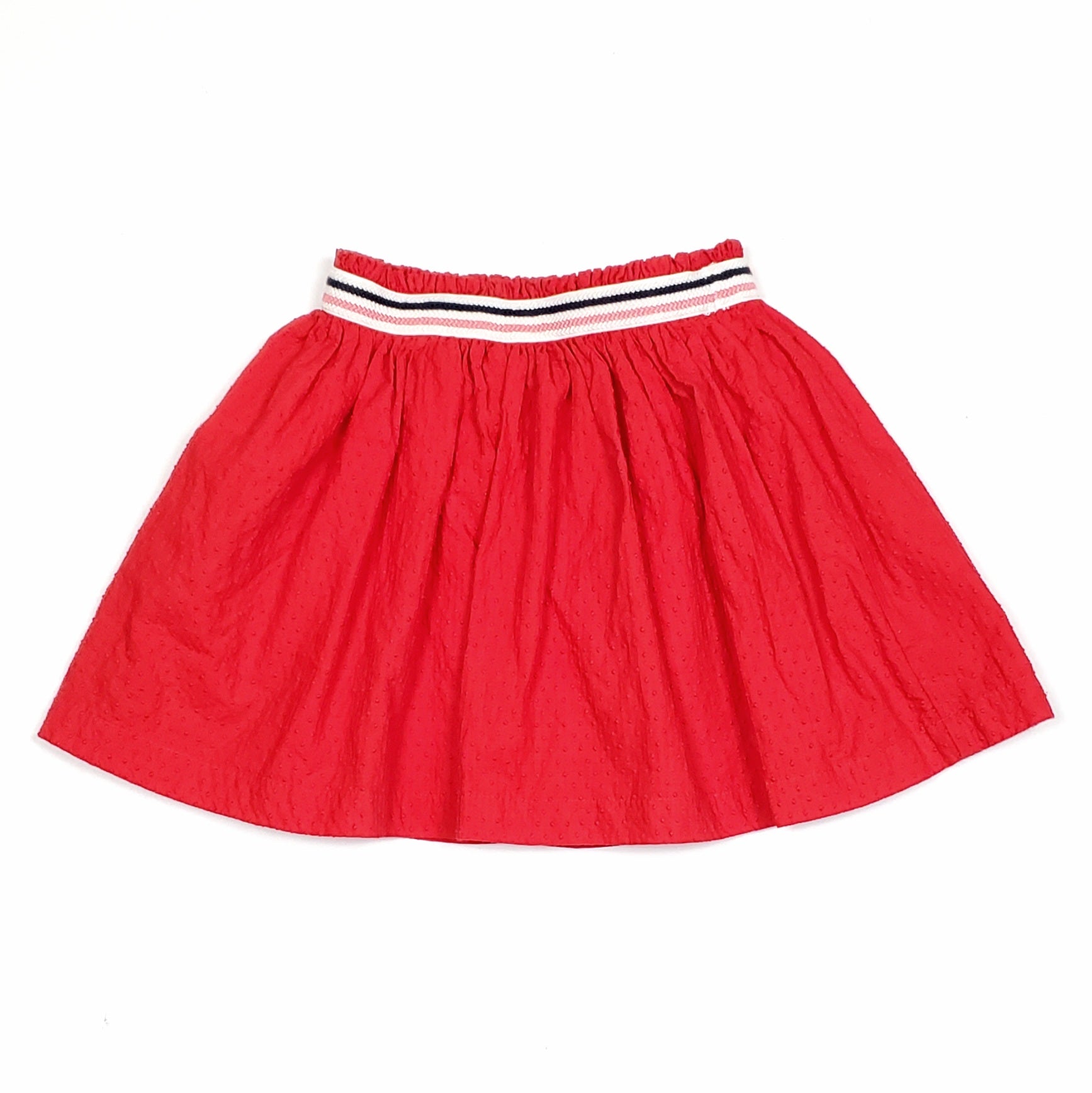 Gymboree Girls Red Textured Skirt Size 5 NWT View 1
