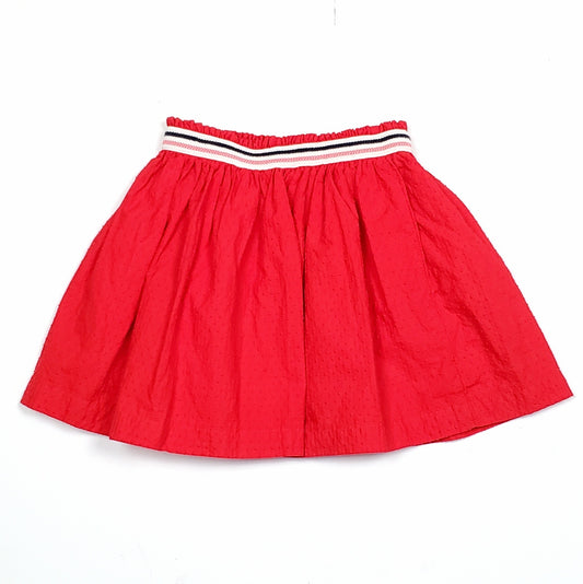 Gymboree Girls Red Textured Skirt Size 5 NWT View 2