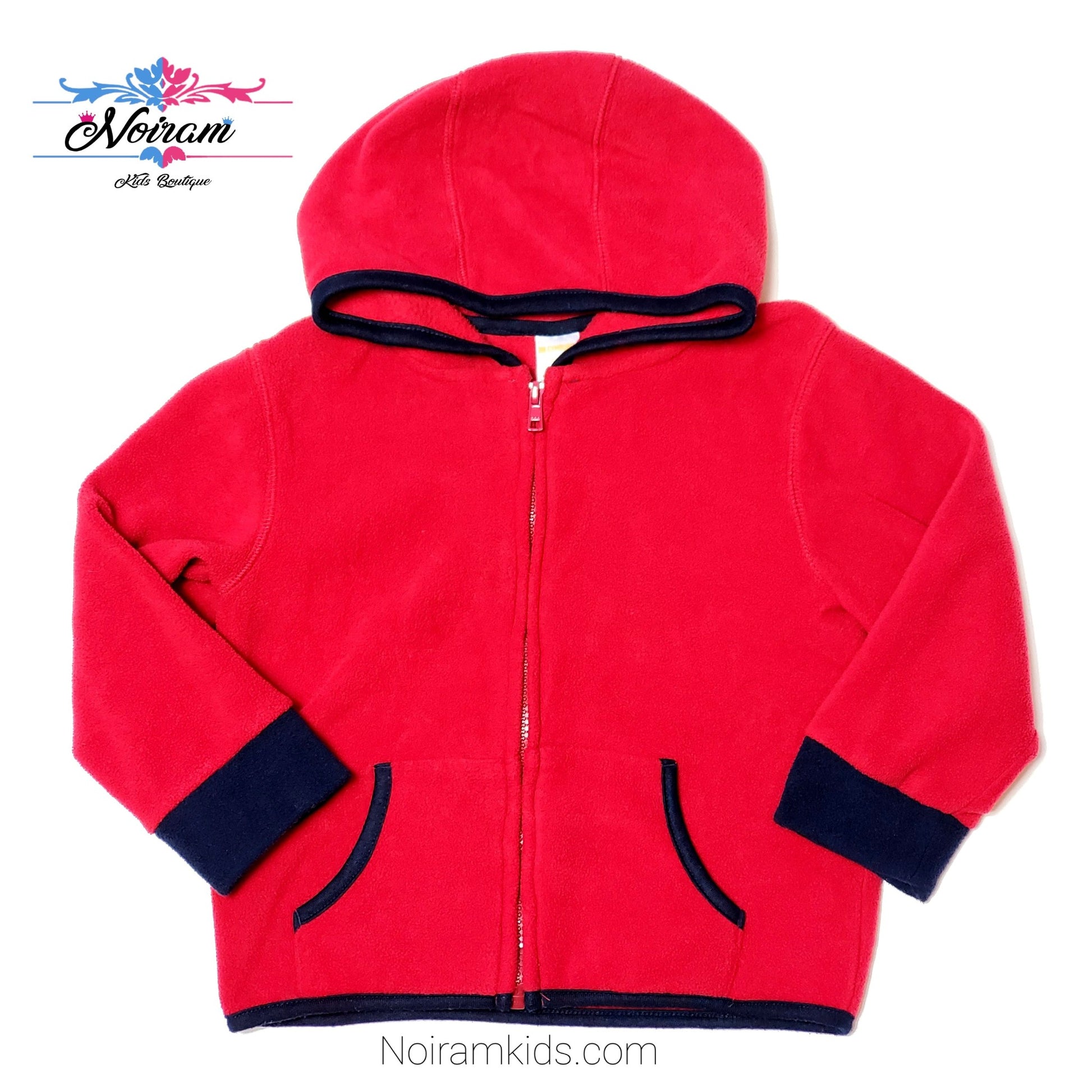Gymboree Red Zip Up Boys Fleece Jacket Used – Noiram Kids Boutique